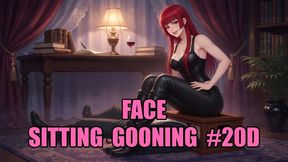 Face Sitting Gooning #20D: Heavy Facesitting Mind Fuck Goon State (Animated, Music, Text)