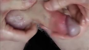 Vieil Homme Se Masturbe