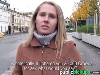 Mofos - Sexy Euro blond gets picked up on the street