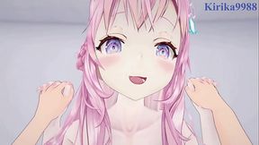 Hakui Koyori and Sakamata Chloe intense sex  – Hololive VTuber POV Hentai