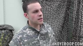 Military men fuck truck going on an anal mission