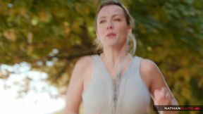 promiscuous milf mya lorenn takes her cuckold husband s cock up her ass