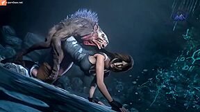 A Terrible Monster Fucks Hard In A 3d Porn Cartoon