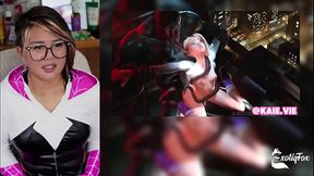 GWEN STACY GETTING HARDCORE FUCKED BY VENOM - ExotiqFox Solo Gooner Girl Masturbation Gooning