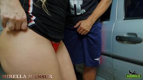 o gostosao me pegou no pelo antes de entrar no motel e eu ja estava toda molhada - mirella mansur - tony tigrao