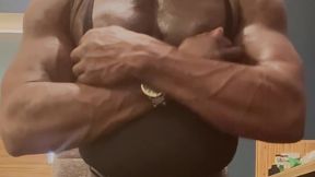 black muscle cd heeled slut boots prostate wank