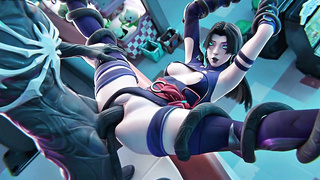 The Misunderstanding: Psylocke X Venom (THREE DIMENSIONAL Anime Pornography)