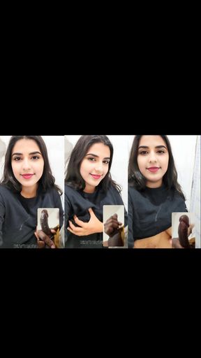 horny Stepsister Masterbating with her Ex on whats app