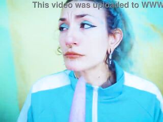 Squirt Games: 100% ANAL for slim tattoo hottie - balls unfathomable, ATM, facial, drink