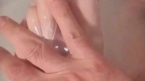 POV After Work Foot Wash: Scrubbing Tired, Sweaty Feet