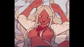 Passerieux: MHA hentai Mirko gets creampied