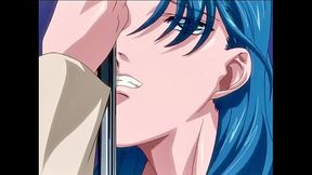 Guy masturbates teen girl in public on the bus (Anime adult)