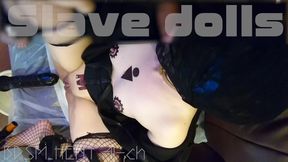 Big dildo fills my tight hole, continuous creampie flow, from the slutty hole, deep creampie stream