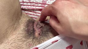 Secret Pleasure of Petite Under the Skirt, Wet Panties