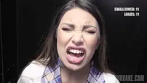Inviting Harlot Heart-stopping Cumshots With Roxy Lips