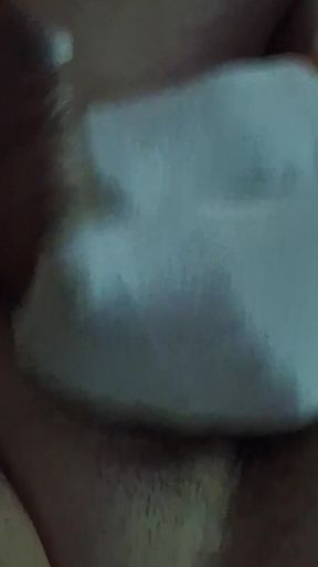 White Ankle Socks Footjob