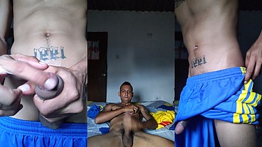 Soccer Player COLOMBIA 🇨🇴 CUM