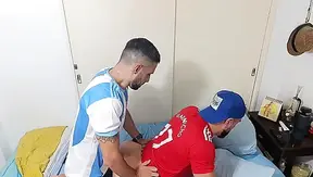 Post-Game Passion: I Fucked My Straight Buddy Deep – His First Tight Gay Ride