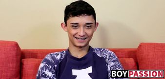 Indian dude Casey Xander enjoys his solo session time