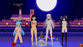 Busty Female Students Face Off Against Sumo Wrestlers for Hardcore Anime Sex