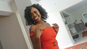 Black MILF enjoys White Penis&#x1F32D; during fake job interview