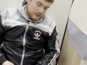 Aasssox wank in shopping centre toilets