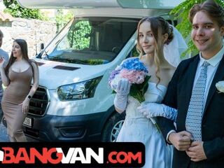BangVan - Bride Polly Youngs Screwed by Stranger Right at Her Wedding During the time that Groom Watches!
