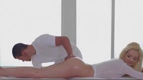 tiny teen massage- More in xporncine.com