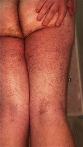 My fat ass and small close-up