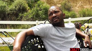 Huge ebony dick stepdad fuck blonde step daughter with long butt