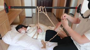 My Barefoot Girlfriend Was Hanging From a Crossbar, Playing with Her Bare Feet