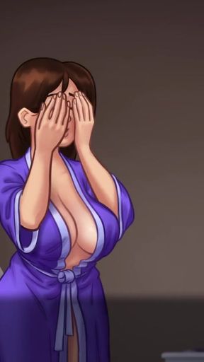 My Landlady Keeps Watching Me In a Weird Way (Summertime Saga #5)   Clip 1