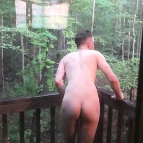 Dreamy Johnnie Lover Naked In Public Outdoors (POV)