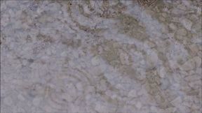 Halloween 2025 "cum inside" with Natalie K masturbating with sex toy BJ & fingering in bodystocking by grave stone & naked in shower