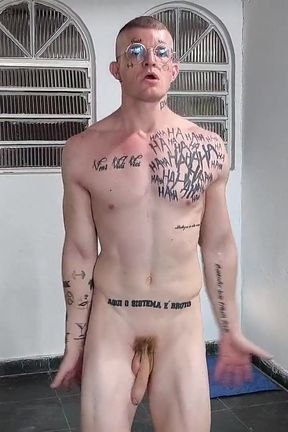 White Shaved Training Naked