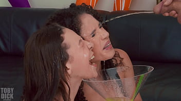 Prolapse, Piss   Spew ANAL Threesome - Bruna Santos &amp_ Gih Spanic Get it nasty!