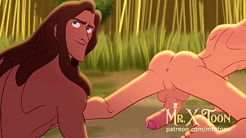 Tarzan socando o cip&oacute_ sem d&oacute_