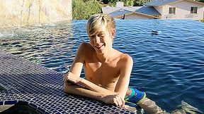Taking A Dip With Hung Twink Tyler - Tyler Thayer - BoyCrush