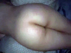 Spanking my girlfriend’s adorable bottom