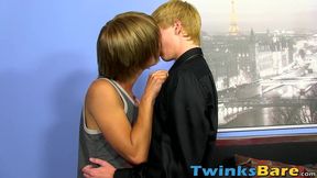 Hungry twink craves for a fat dick deep in his tight butt