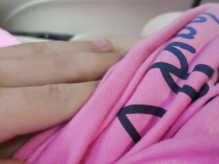 I Let Stranger Touch My Big Breasts and Pussy in the Car