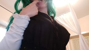 wearing stockings excites me, and so i fuck my anus and ... i drive you crazy, don t you believe it? look!