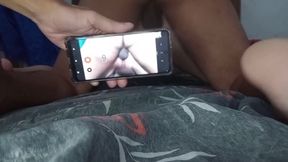 Fell on the Lover for the Cuckold to See