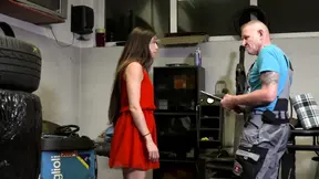 Tattooed beauty gets a hard fuck from her man