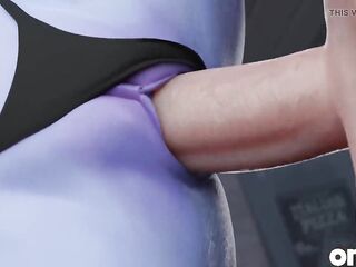 Widowmaker’s Pizza Maker Shift Gone Wild - Large Weenie CG Overwatch