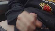 Femboy Cums Over His Hoodie