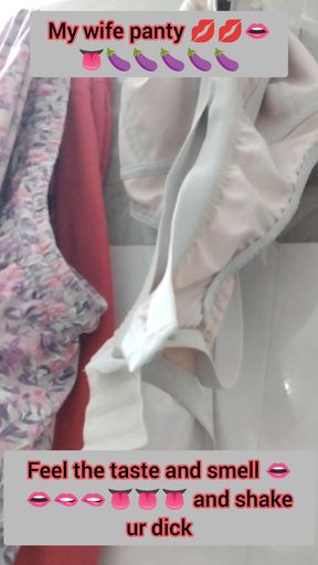 My wife panty, u liked it???