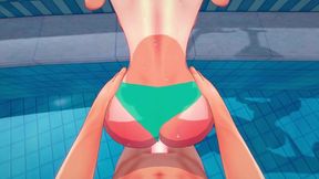 anzu mazaki (tea gardner) pool - pov - yu-gi-oh - thanks