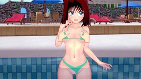 anzu mazaki (tea gardner) pool - pov - yu-gi-oh - thanks