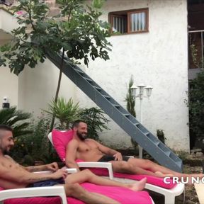 Webcam in the garden with Enzo Rimenez used by young scally lad